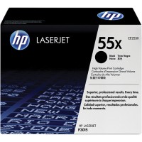 HP TONER 55X CE255X BLACK